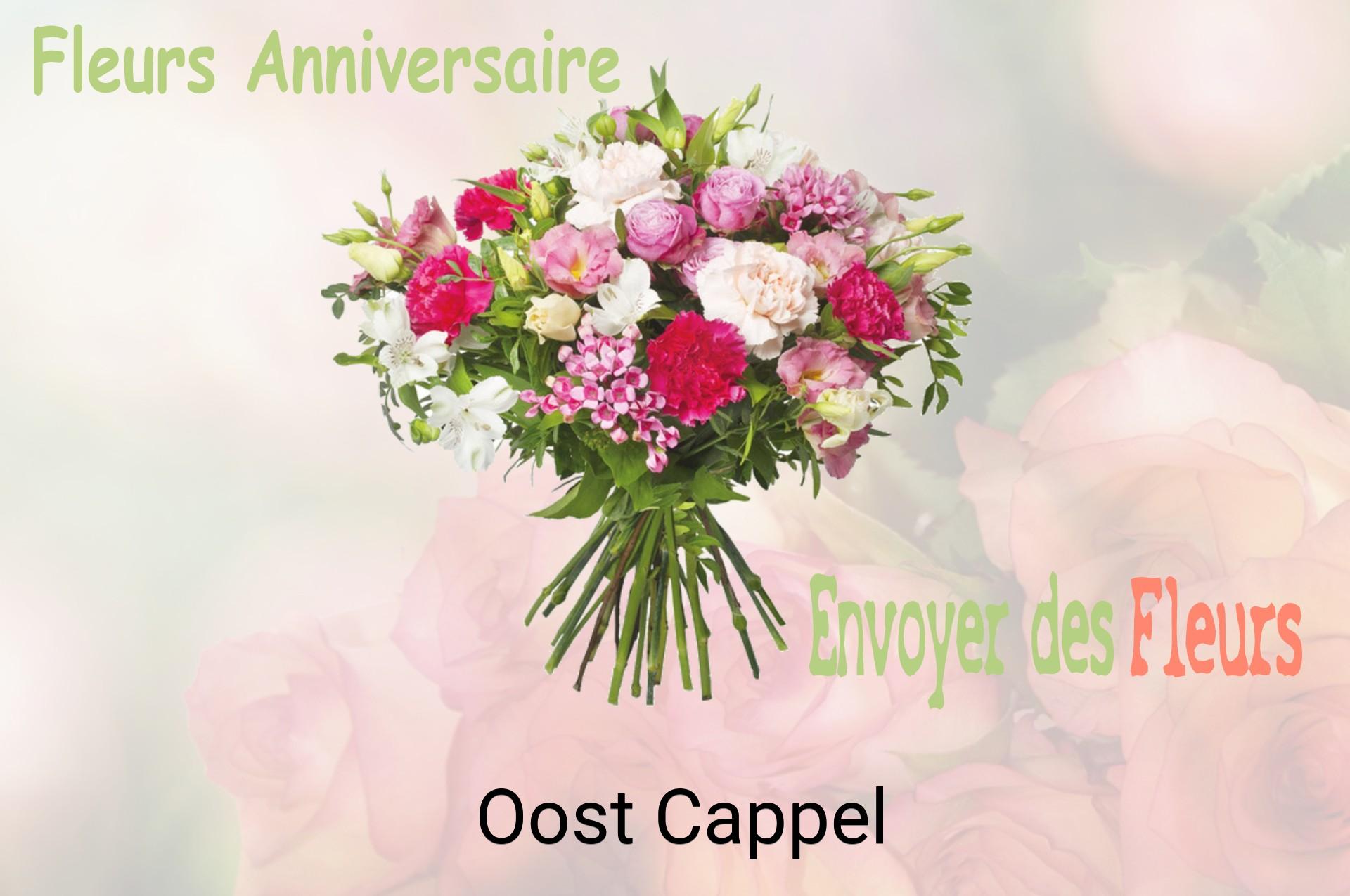 Bouquet de fleurs d’anniversaire livré à Oost-Cappel